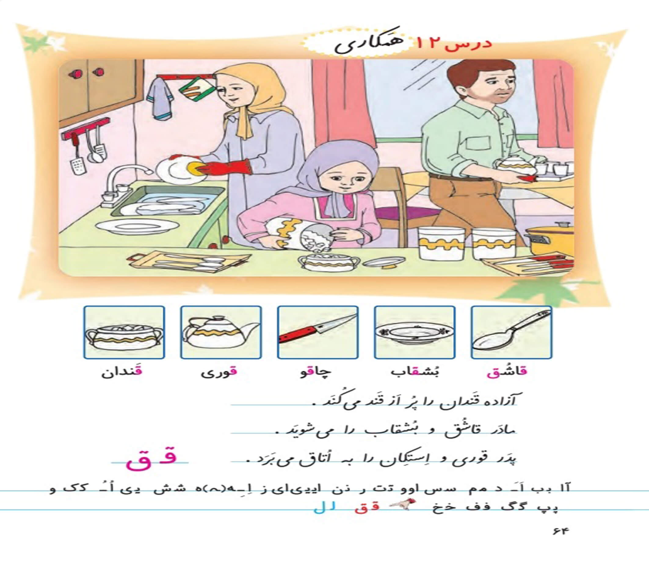 حروف الفبا فارسی ، الفبای فارسی ، حروف الفبا